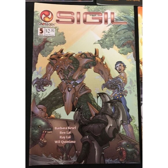 Crossgen Comics Mixed Lot of 10- Sigil, Meridian and More Circa 1983-2002 - Picture 11 of 12